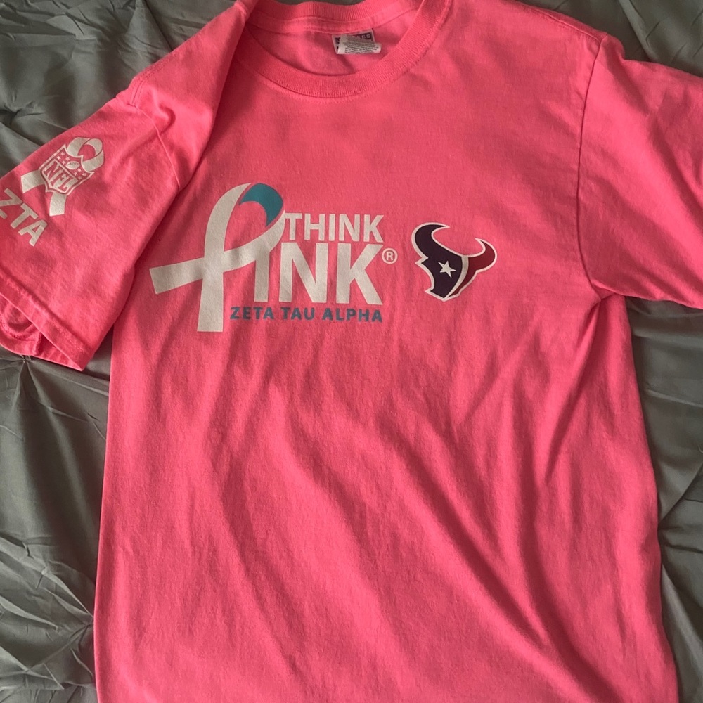 Zeta Tau Alpha Shirt ZTA Texans Football